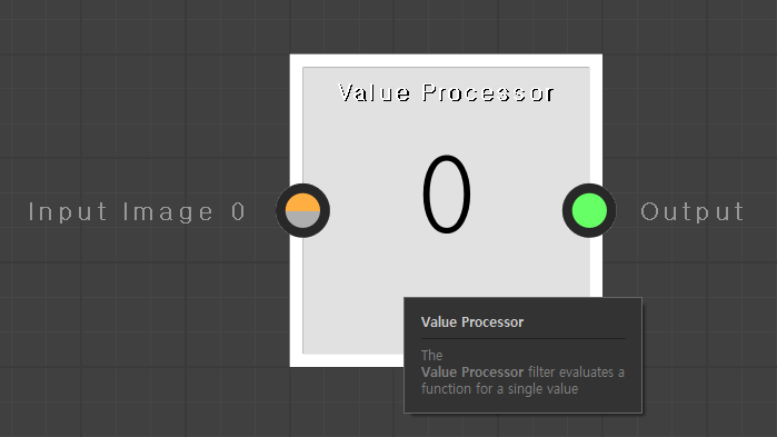 Value Processor 
Value Processor filter evaluates 
function far single value 