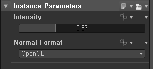 Instance Parameters 
Intensity 
Normal Format 
OpenGL 
O. 87 