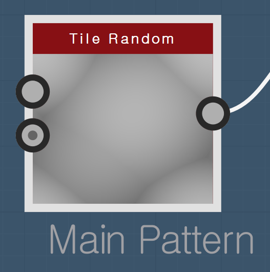 Tile Random 
O 
Main Pattern 