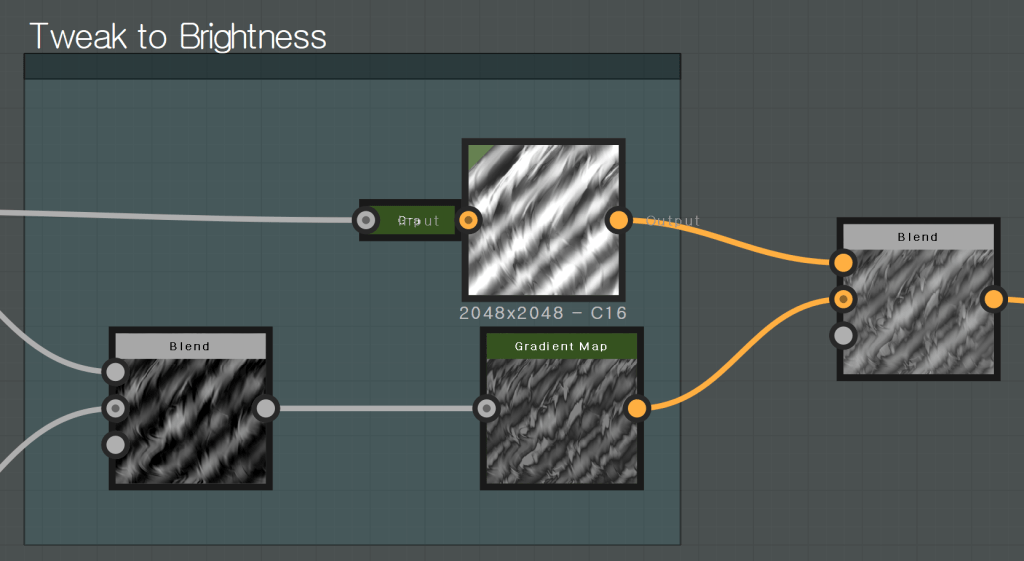 Tweak to Brightness 
- C16 
Gradient Map 