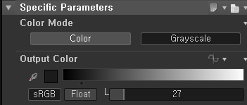 Specific Parameters 
Color Mode 
Output Color 
27 