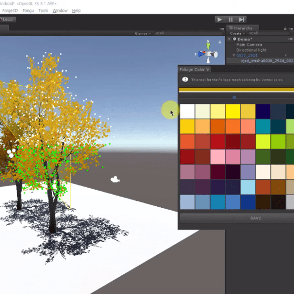 Tree leaf color painter from 2016 in&nbsp;years.