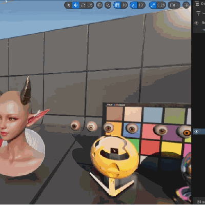 Individually Controllable Ambient Cubemap&nbsp;Color.UE5