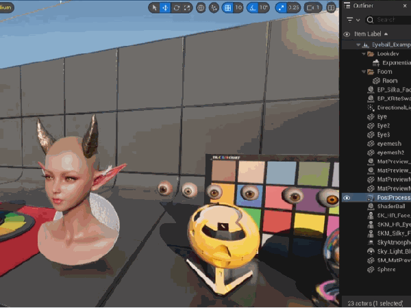 Individually Controllable Ambient Cubemap&nbsp;Color.UE5